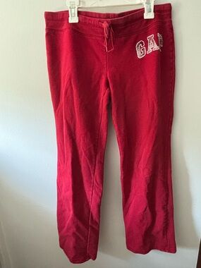 GAP Red Sweatpants